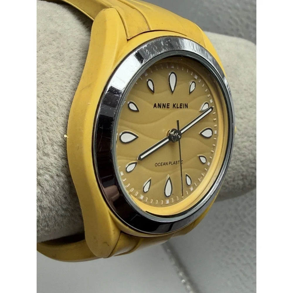 Anne Klein AK/3913 Ocean Plastic Working Solar Ladies Watch 38MM 8